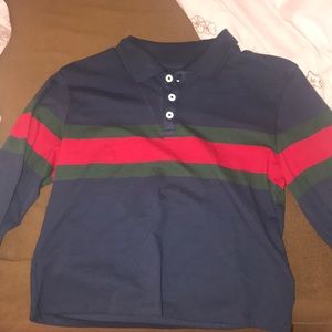 Collared long sleeve